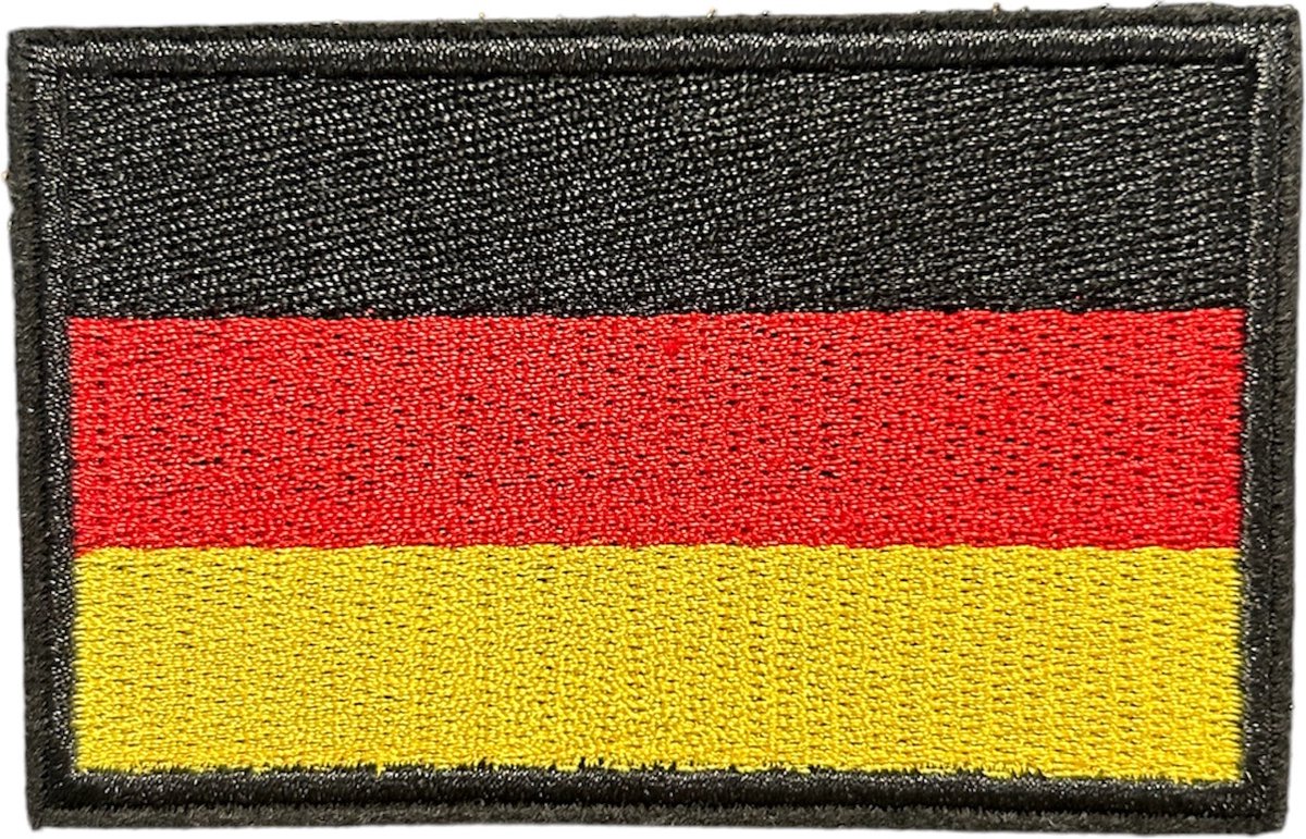 Northwest Patch Duitse vlag | Deutschland | geborduurd | velcro | rugzak | tactical